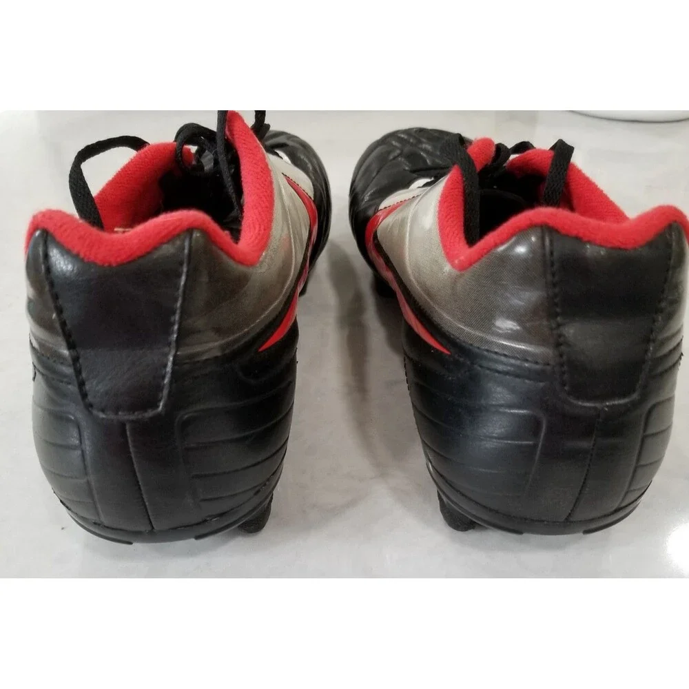 Nike Medio FG US 11 Black Red White Cleats 442122-061 Year 2011